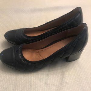 Vionic Womens Olympia Block Heel Pump Shoes